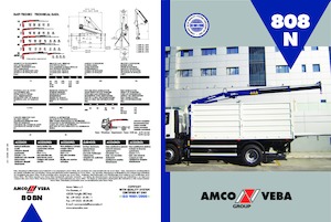 Hidraulikus rakodódaruk Amco Veba 908N-3 S