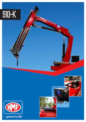 Hidraulikus rakodódaruk HMF 910-K4