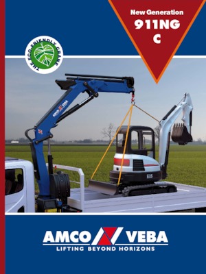 Hidraulikus rakodódaruk Amco Veba 911NGC-2 S 