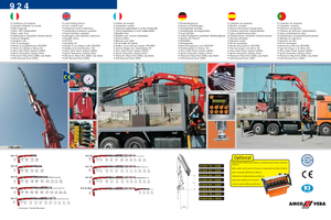 Hidraulikus rakodódaruk Amco Veba 924-5 S