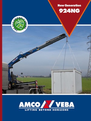 Hidraulikus rakodódaruk Amco Veba 924NG-4 SJ3 