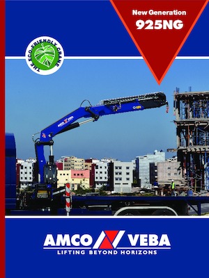 Hidraulikus rakodódaruk Amco Veba 925NG-6 SJ2 
