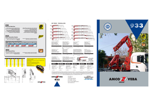 Hidraulikus rakodódaruk Amco Veba 933-5 S