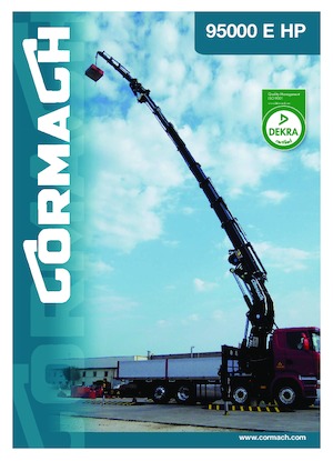 Hidraulikus rakodódaruk Cormach 95000 E8F186 HP