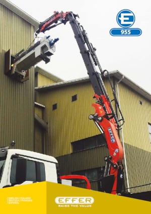 Hidraulikus rakodódaruk Effer 955 8S