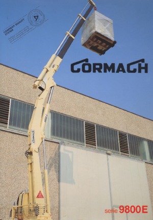 Hidraulikus rakodódaruk Cormach 9800 E2