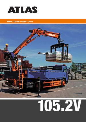 Hidraulikus rakodódaruk Atlas AK 105.2 A12V