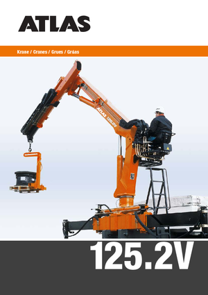 Hidraulikus rakodódaruk Atlas AK 125.2 V A11