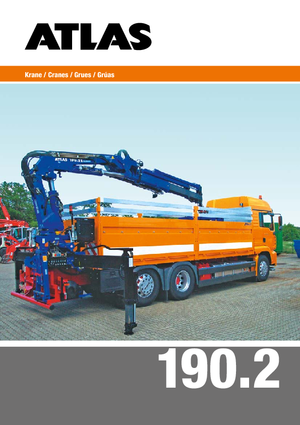 Hidraulikus rakodódaruk Atlas AK 190.2 E A3