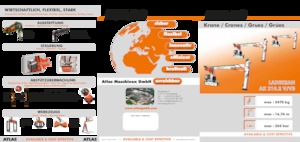 Hidraulikus rakodódaruk Atlas AK 210.2 V A14