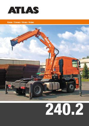 Hidraulikus rakodódaruk Atlas AK 240.2E A5 