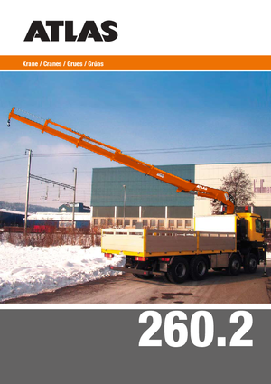 Hidraulikus rakodódaruk Atlas AK 260.2 A8