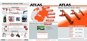 Hidraulikus rakodódaruk Atlas AK 300.2 A21 