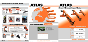 Hidraulikus rakodódaruk Atlas AK 300.2 V A24