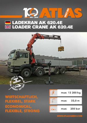 Hidraulikus rakodódaruk Atlas AK 620.4E A6 