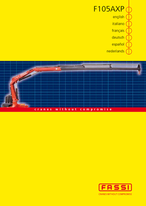 Hidraulikus rakodódaruk Fassi F 105 ACXP 24
