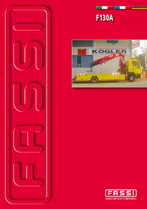 Hidraulikus rakodódaruk Fassi F 130 A 22