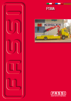 Hidraulikus rakodódaruk Fassi F 130 A 21
