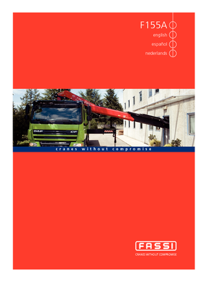 Hidraulikus rakodódaruk Fassi F 155 A 25