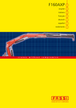Hidraulikus rakodódaruk Fassi F 160 ACXP 22