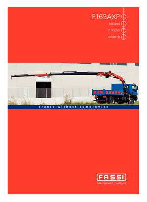 Hidraulikus rakodódaruk Fassi F 165 ACXP 24 L 153