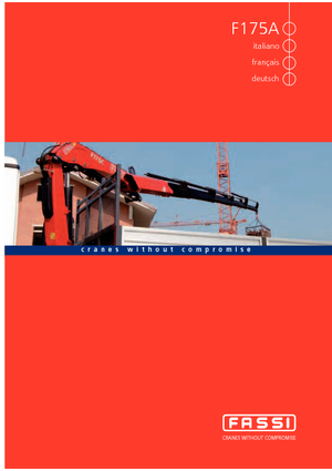 Hidraulikus rakodódaruk Fassi F 175 A 25