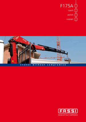 Hidraulikus rakodódaruk Fassi F 175 A 25