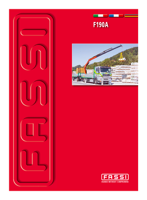 Hidraulikus rakodódaruk Fassi F 190 AC 23