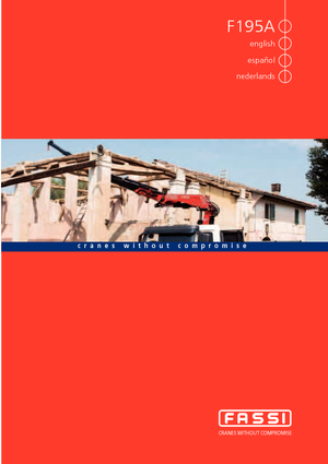 Hidraulikus rakodódaruk Fassi F 195 A 23