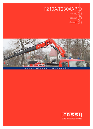 Hidraulikus rakodódaruk Fassi F 210 A 24