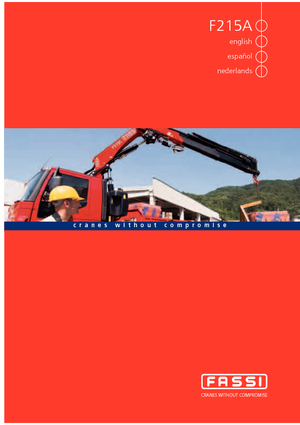 Hidraulikus rakodódaruk Fassi F 215 A 22