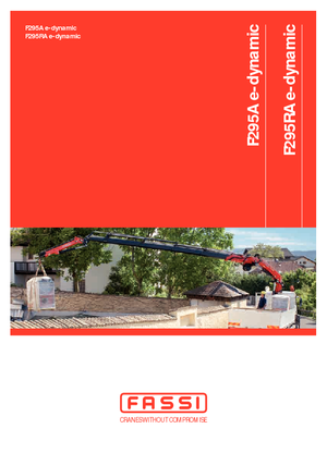 Hidraulikus rakodódaruk Fassi F 295 AC 2.26 e-dynamic