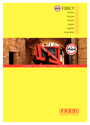 Hidraulikus rakodódaruk Fassi F 30 CY 23