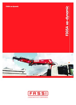 Hidraulikus rakodódaruk Fassi F 305 A 2.28 xe-dynamic