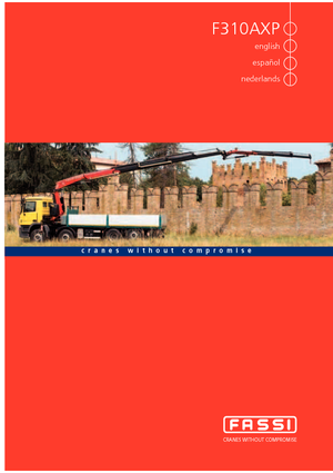 Hidraulikus rakodódaruk Fassi F 310 AXP 22