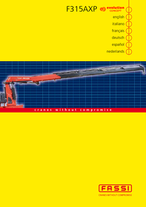 Hidraulikus rakodódaruk Fassi F 315 ACXP 24