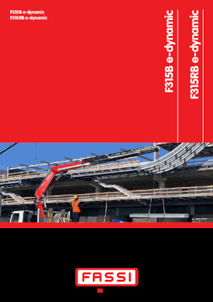 Hidraulikus rakodódaruk Fassi F 315 RB 2.22 e-dynamic
