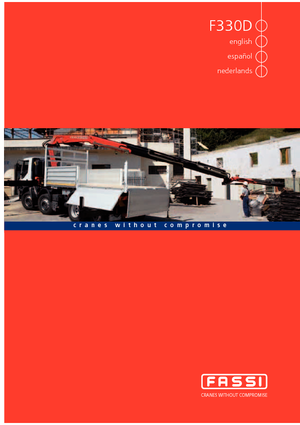 Hidraulikus rakodódaruk Fassi F 330 D 22