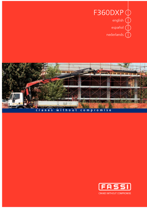 Hidraulikus rakodódaruk Fassi F 360 DXP 24