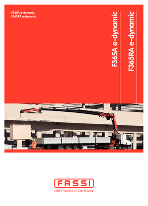 Hidraulikus rakodódaruk Fassi F 365 A 2.25 e-dynamic