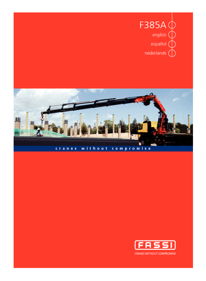 Hidraulikus rakodódaruk Fassi F 385 A 23