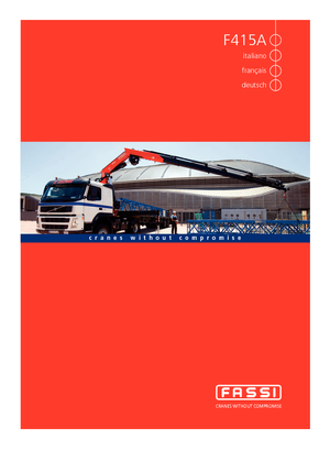 Hidraulikus rakodódaruk Fassi F 415 AC 25