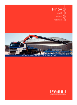 Hidraulikus rakodódaruk Fassi F 415 AC 25