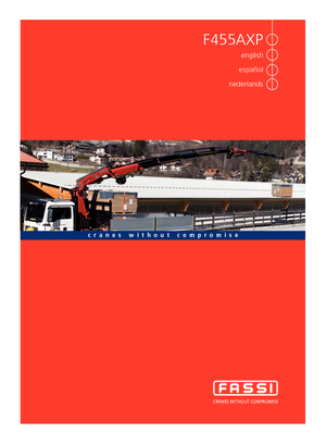 Hidraulikus rakodódaruk Fassi F 455 AXP 28