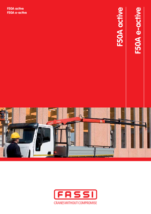 Hidraulikus rakodódaruk Fassi F 50 A 0.22 active