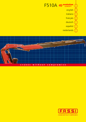 Hidraulikus rakodódaruk Fassi F 510 A 24