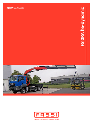 Hidraulikus rakodódaruk Fassi F 510 RA 2.25 he-dynamic