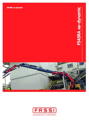 Hidraulikus rakodódaruk Fassi F 545 RA 2.23 xe-dynamic