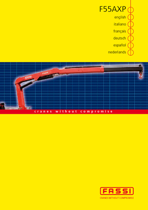 Hidraulikus rakodódaruk Fassi F 55 AXP 24