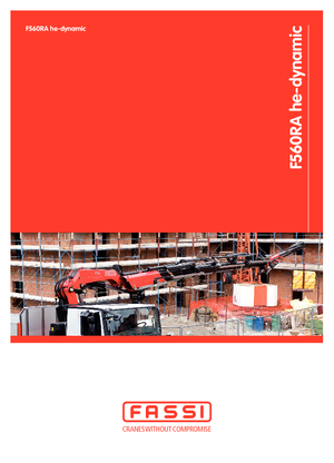 Hidraulikus rakodódaruk Fassi F 560 RA 2.25 he-dynamic